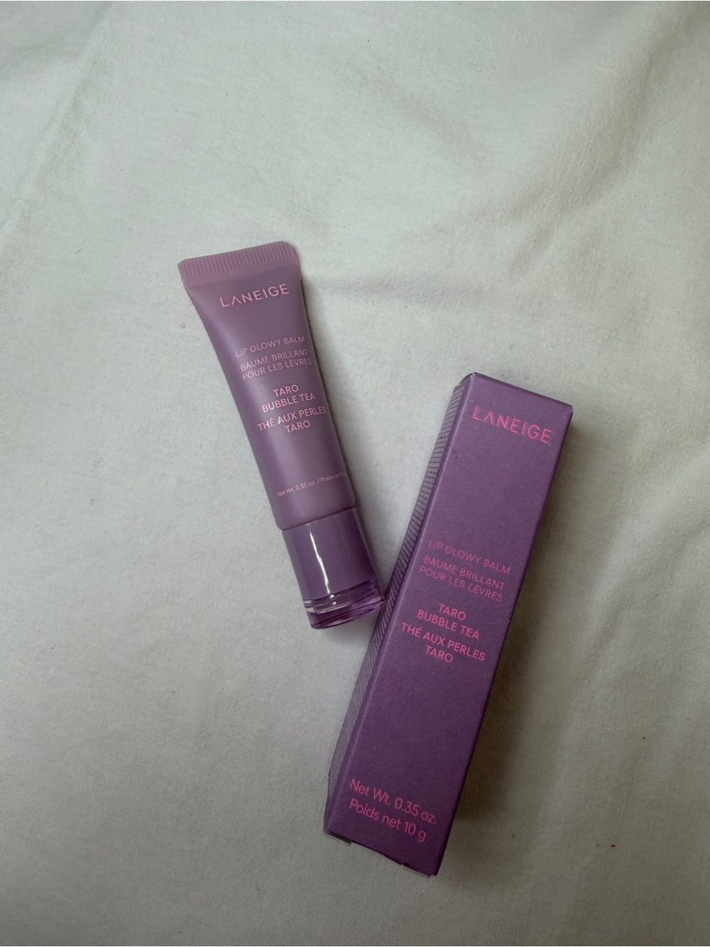 LANEIGE Lip Glowy Balm - Taro Purple Sheen